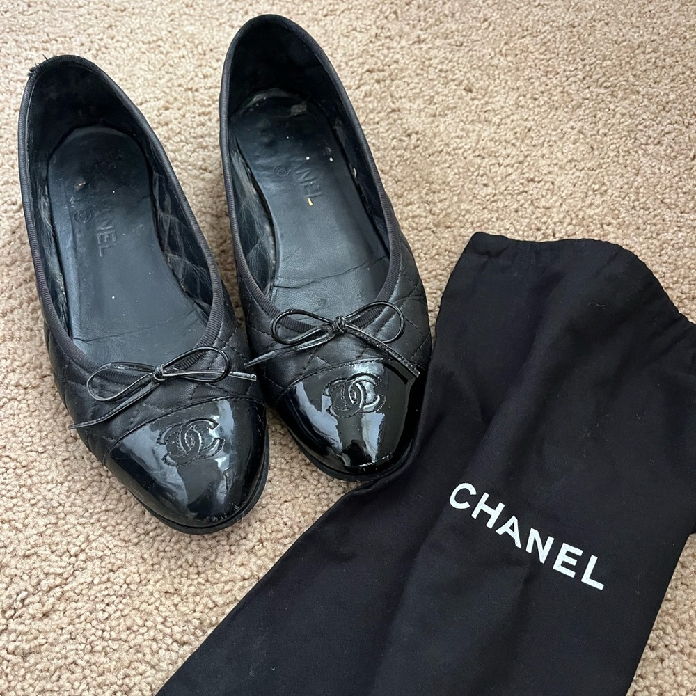 Chanel Ballerinas Used Condition